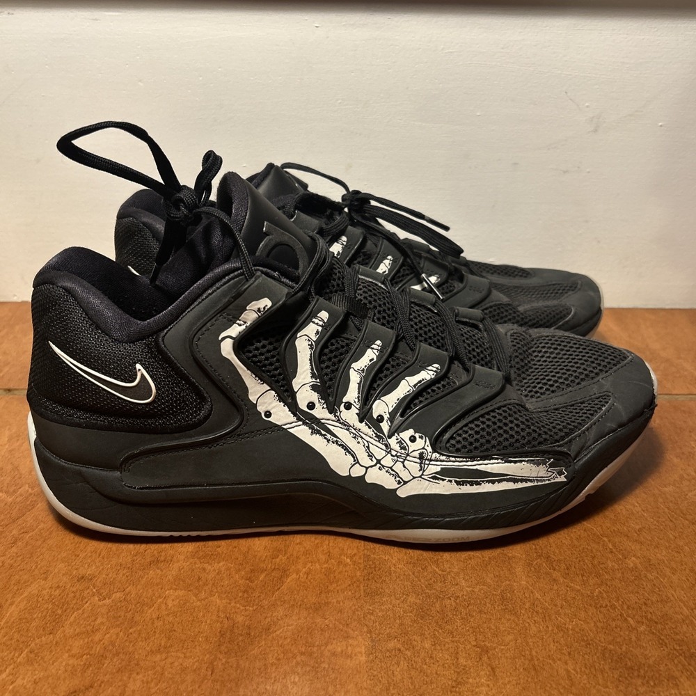 Nike KD 18 Slim Reaper Size 13 Glow In Dark Black Mens Shoes